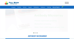 Desktop Screenshot of fullmoonbio.com
